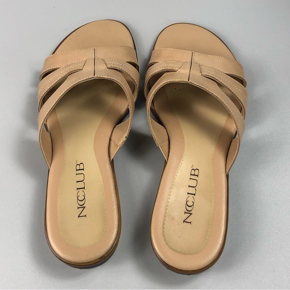 NCCLUB Tradition Women’s Cream Sandals Size 8.5 - Picture 3 of 7
